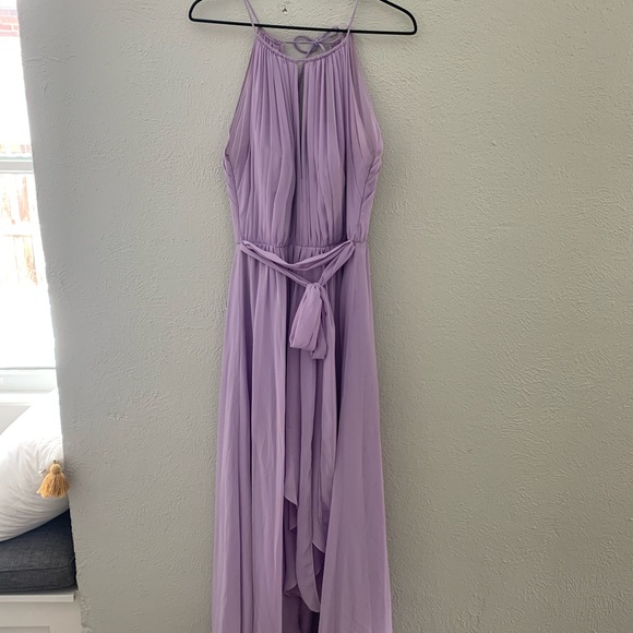 Wtoo 209 Lilac Bridesmaid Dress Size 6 - Picture 2 of 5